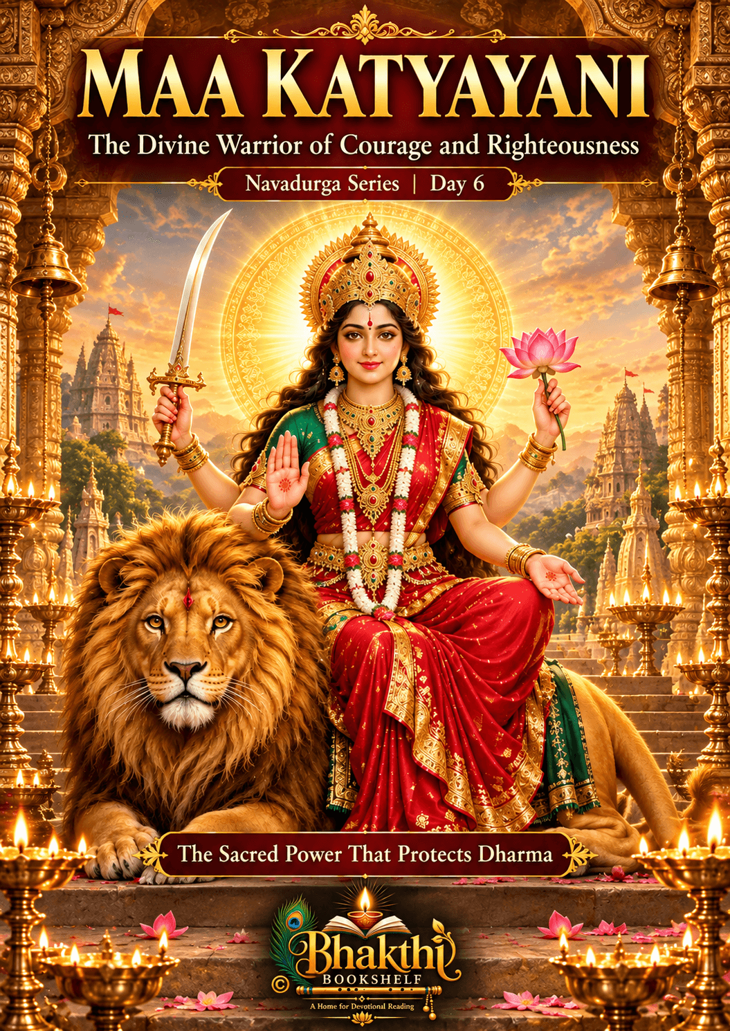 NAVA DURGA DAY 6 - MAA KATYAYANI 