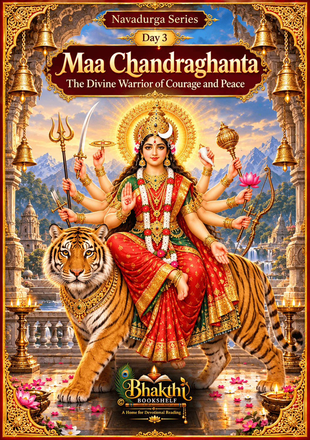 NAVA DURGA DAY 3 - MAA CHANDRAGHANTA 